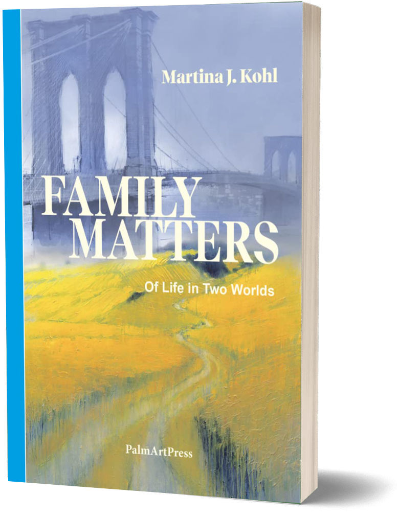 Book cover of the fictional memoir FAMILY MATTERS